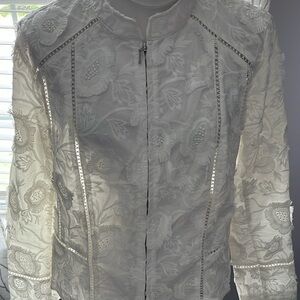 INC jacket Sz XL White